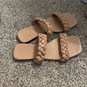 Tan sandals. Brand new.